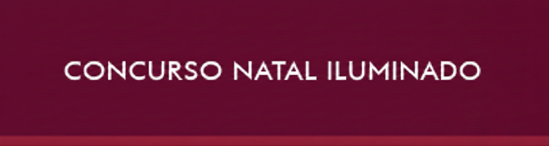 Concurso Natal Iluminado